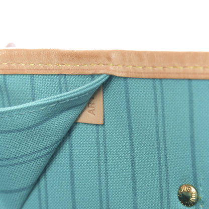 Louis Vuitton Monogram V Neverfull MM Turquoise 9 of 10
