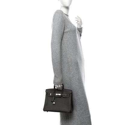 Hermes Togo Birkin 25 Etain 2 of 11