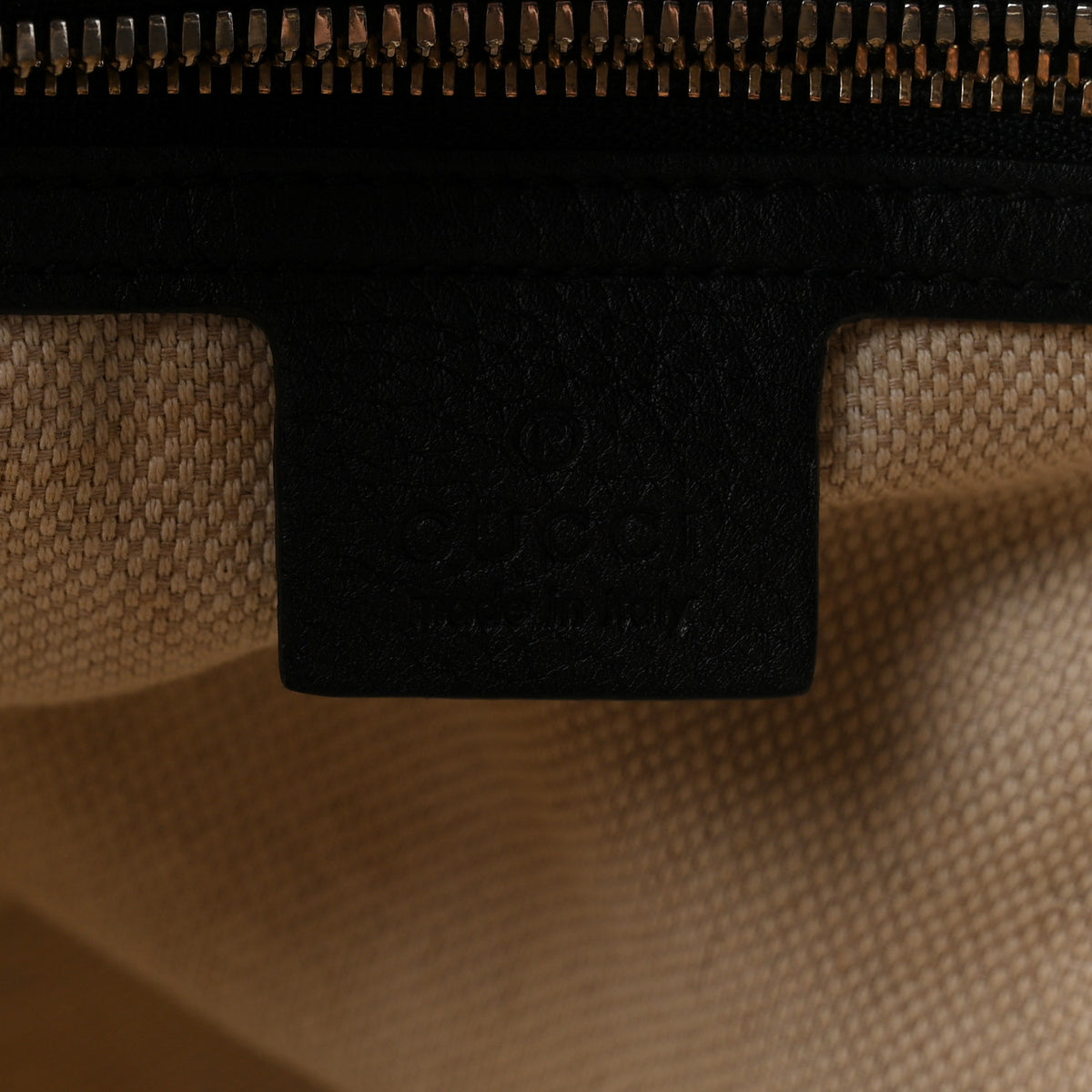 Pebbled Calfskin Medium Soho Bowler Black