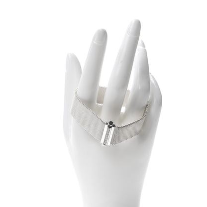 Tiffany Sterling Silver Diamond Somerset Bracelet 2 of 5