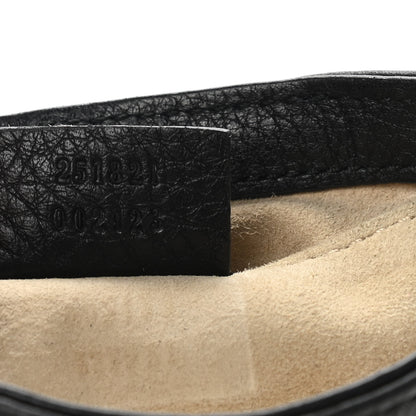 Gucci Pebbled Calfskin Small 1973 Chain Shoulder Bag Black 8 of 10