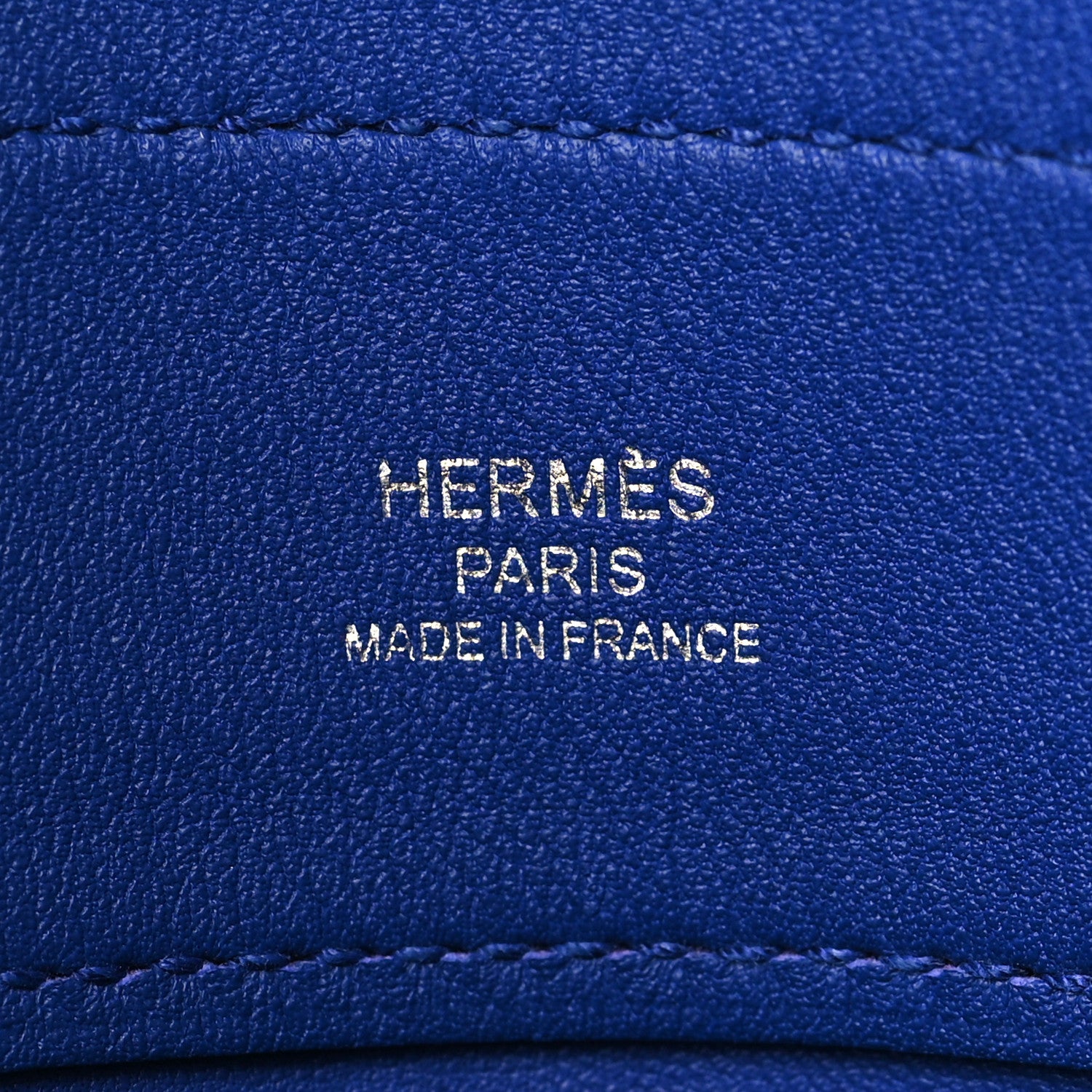 Hermes Milo Lambskin Swift Mini Aline Bleu Electrique 6 of 7