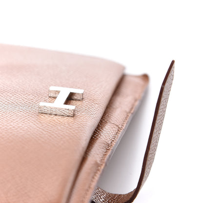 Hermes Epsom Bearn Gusset Wallet Gold 9 of 10