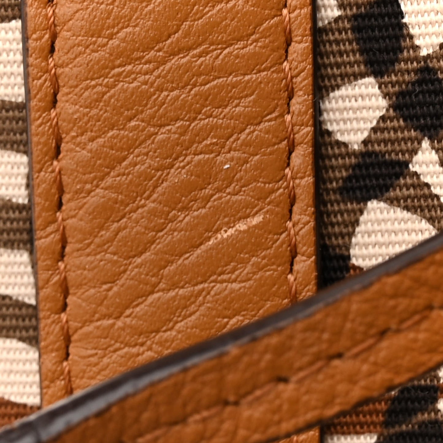 Visetos Medium Liz Reversible Shopper Tote Cognac