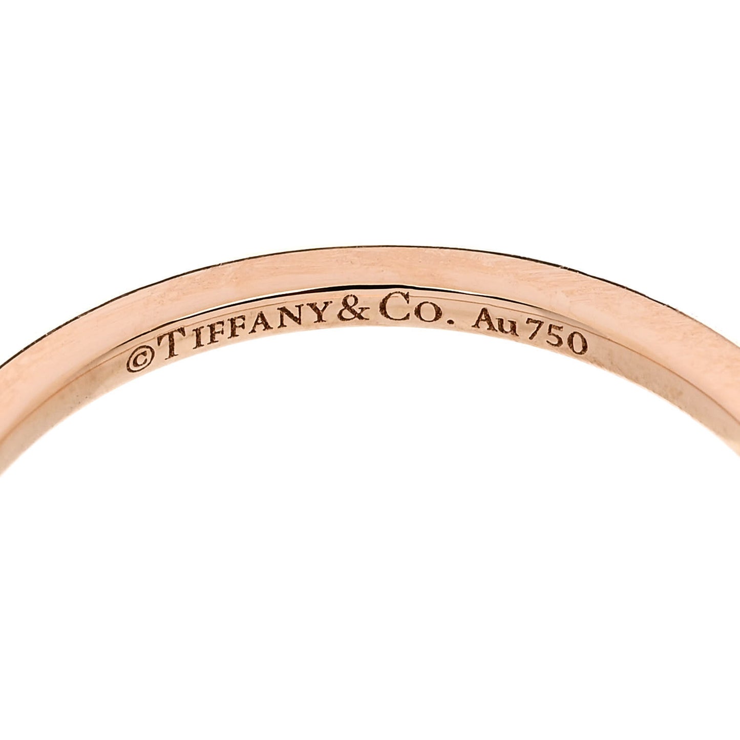 18K Rose Gold 1.5mm True Band Ring 59 8.75
