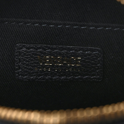 Versace Calfskin La Medusa Round Camera Bag Black 6 of 11