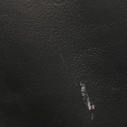 Saint Laurent Grain De Poudre Matelasse Chevron Monogram Chain Wallet Dark Latte 15 of 15