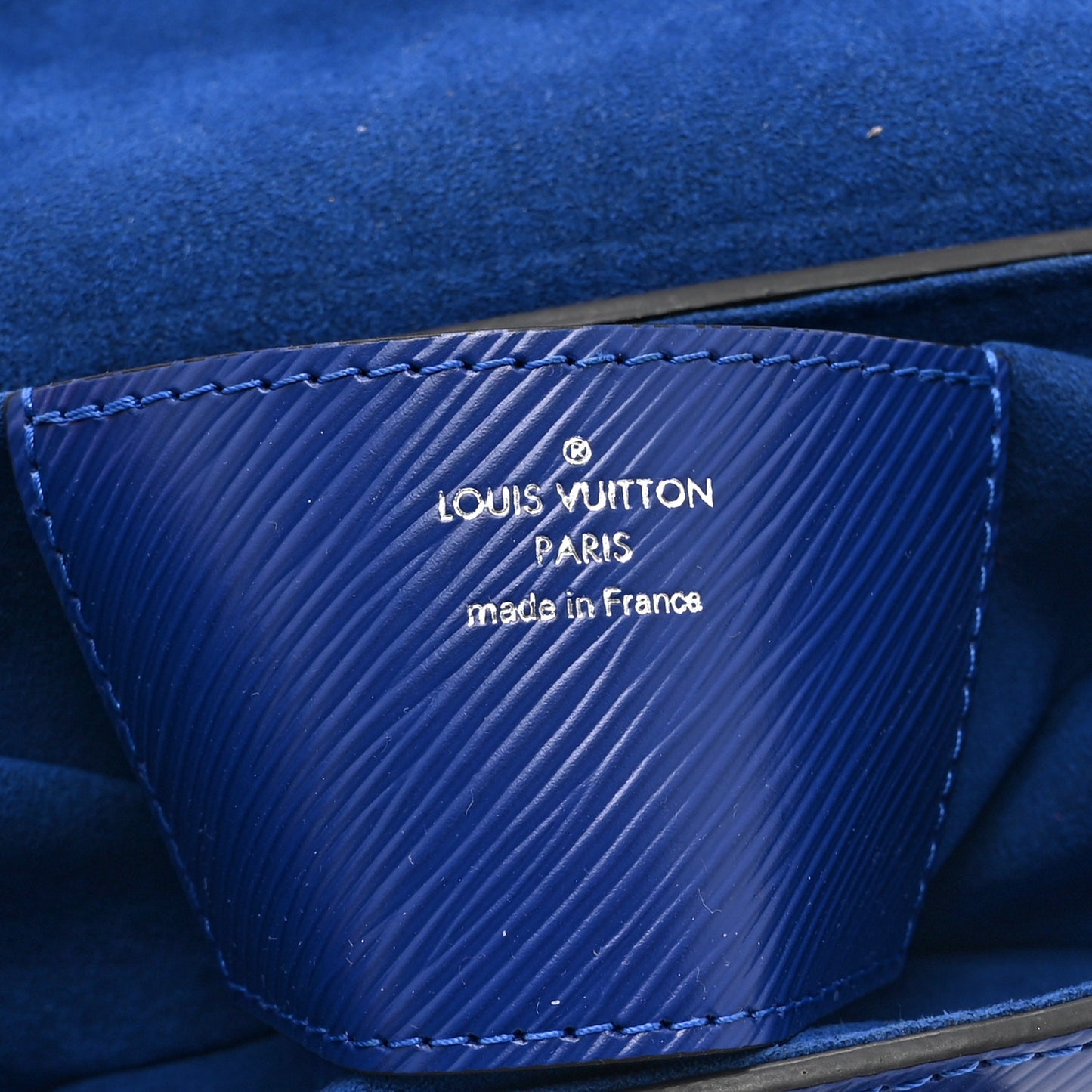 Epi Twist Shoulder Bag PM Blueberry