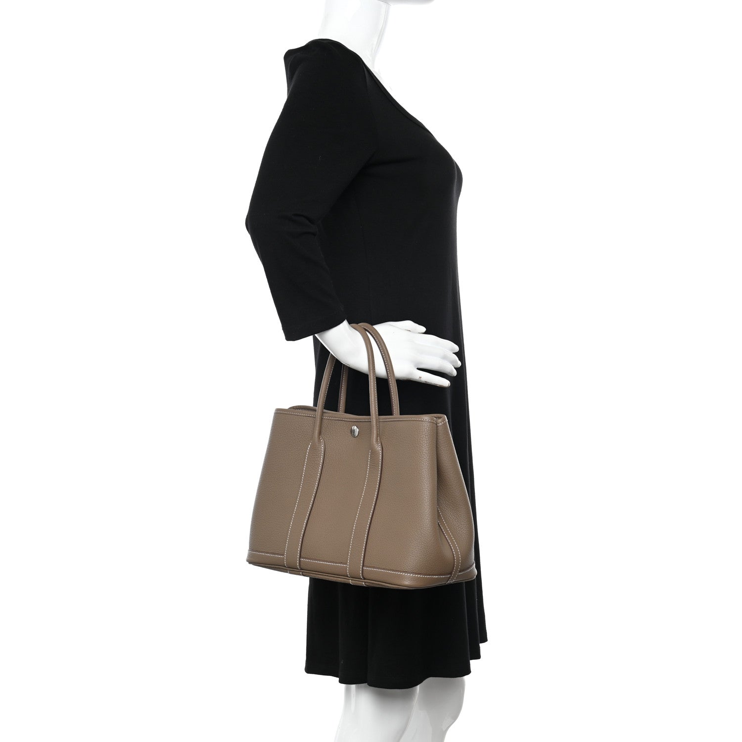 Hermes Negonda Garden Party 30 TPM Etoupe 2 of 11
