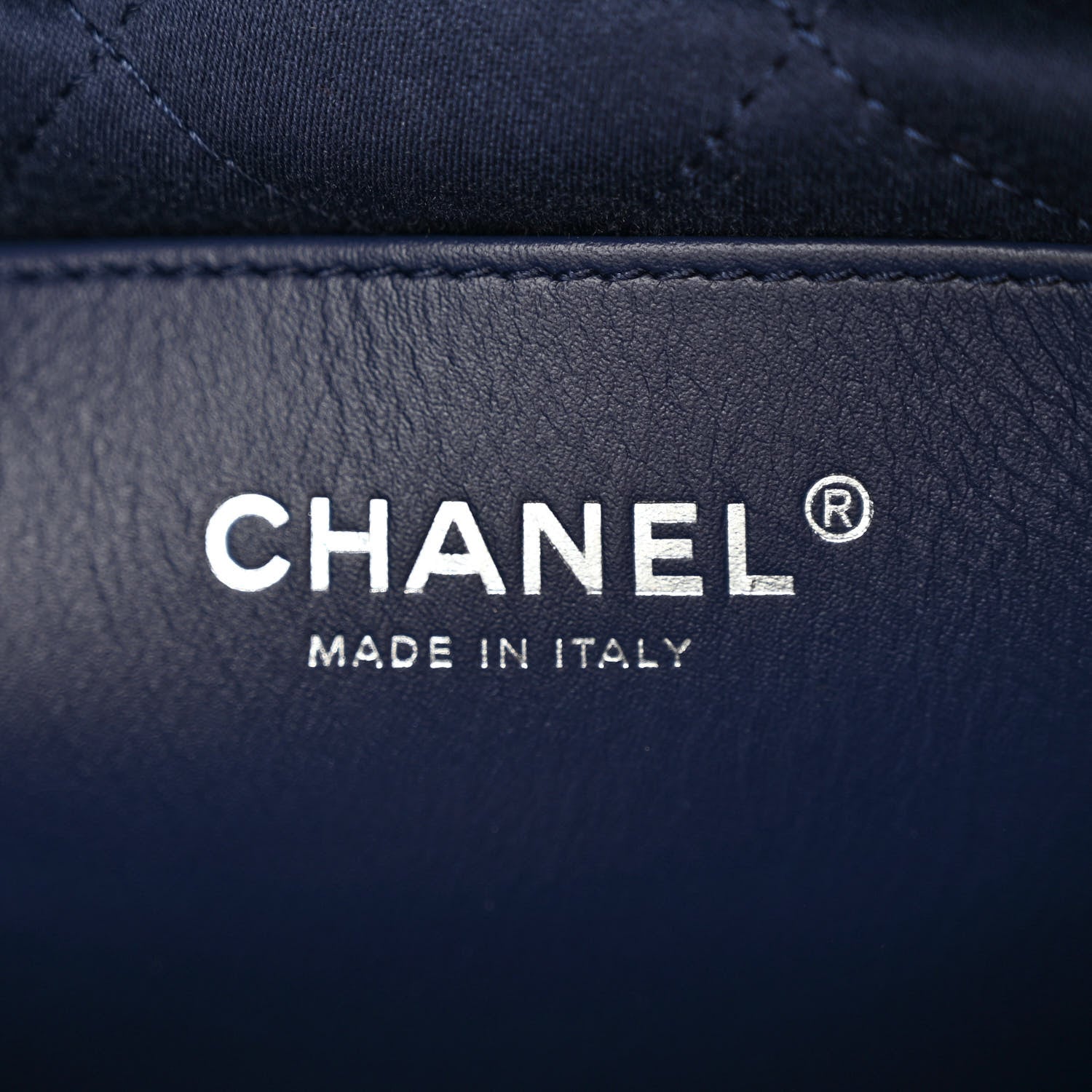 Chanel Denim Stitched Quilted Mini Chanel 22 Blue 6 of 10