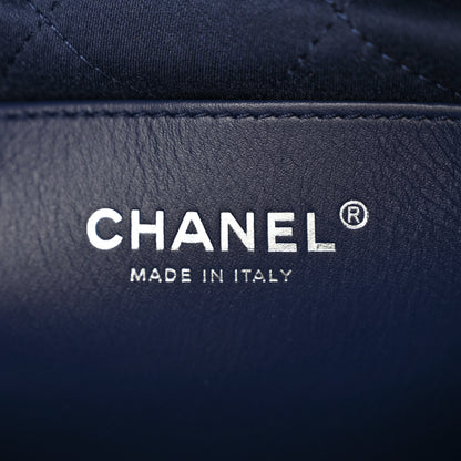 Chanel Denim Stitched Quilted Mini Chanel 22 Blue 6 of 10