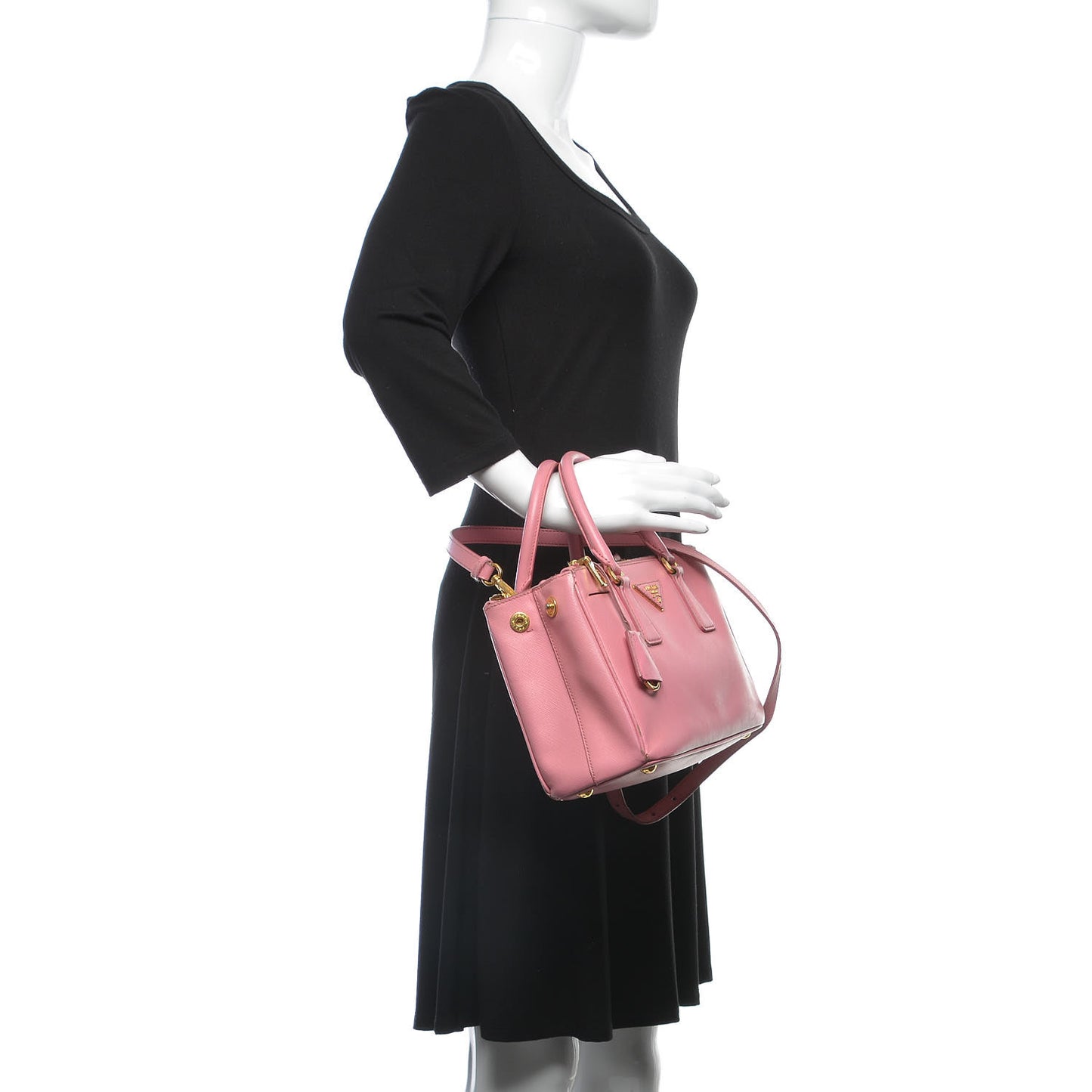 Saffiano Small Galleria Double Zip Tote Tamaris