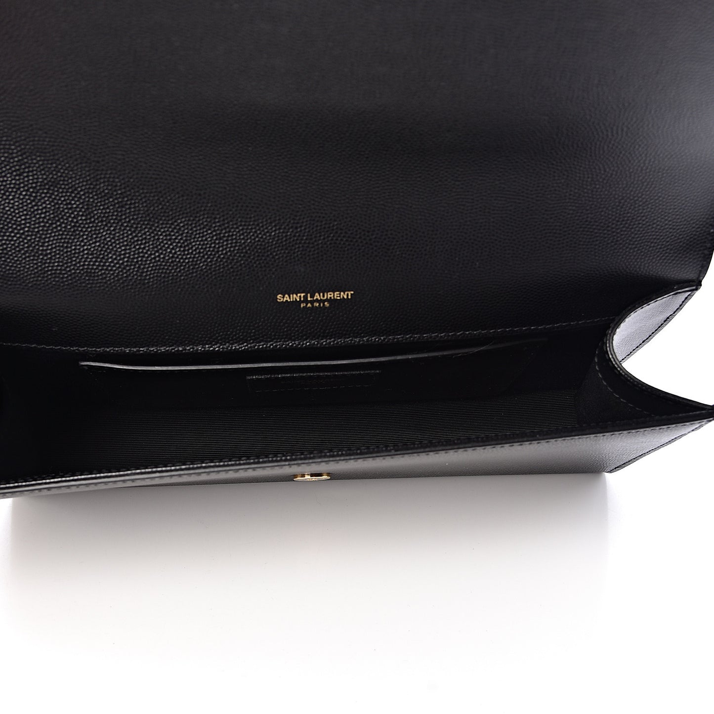 Grain De Poudre Monogram Cassandre Clutch Black