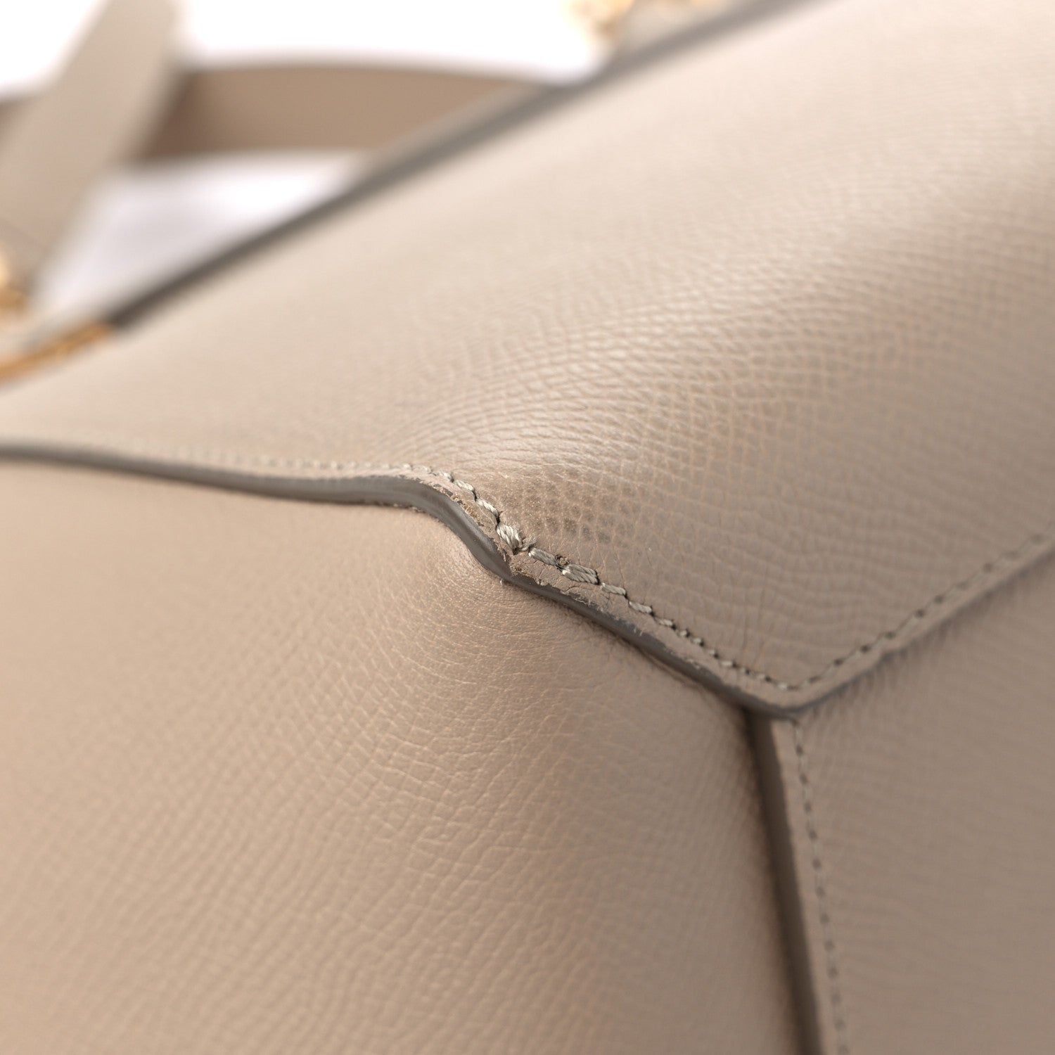 Celine Grained Calfskin Mini Belt Bag Light Taupe 11 of 16