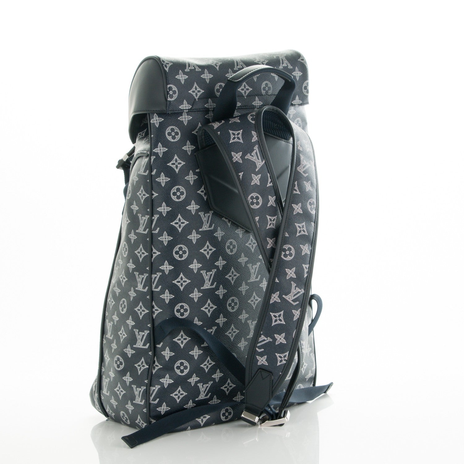 Louis Vuitton Savane Monogram Chapman Hiking Backpack Encre 3 of 14