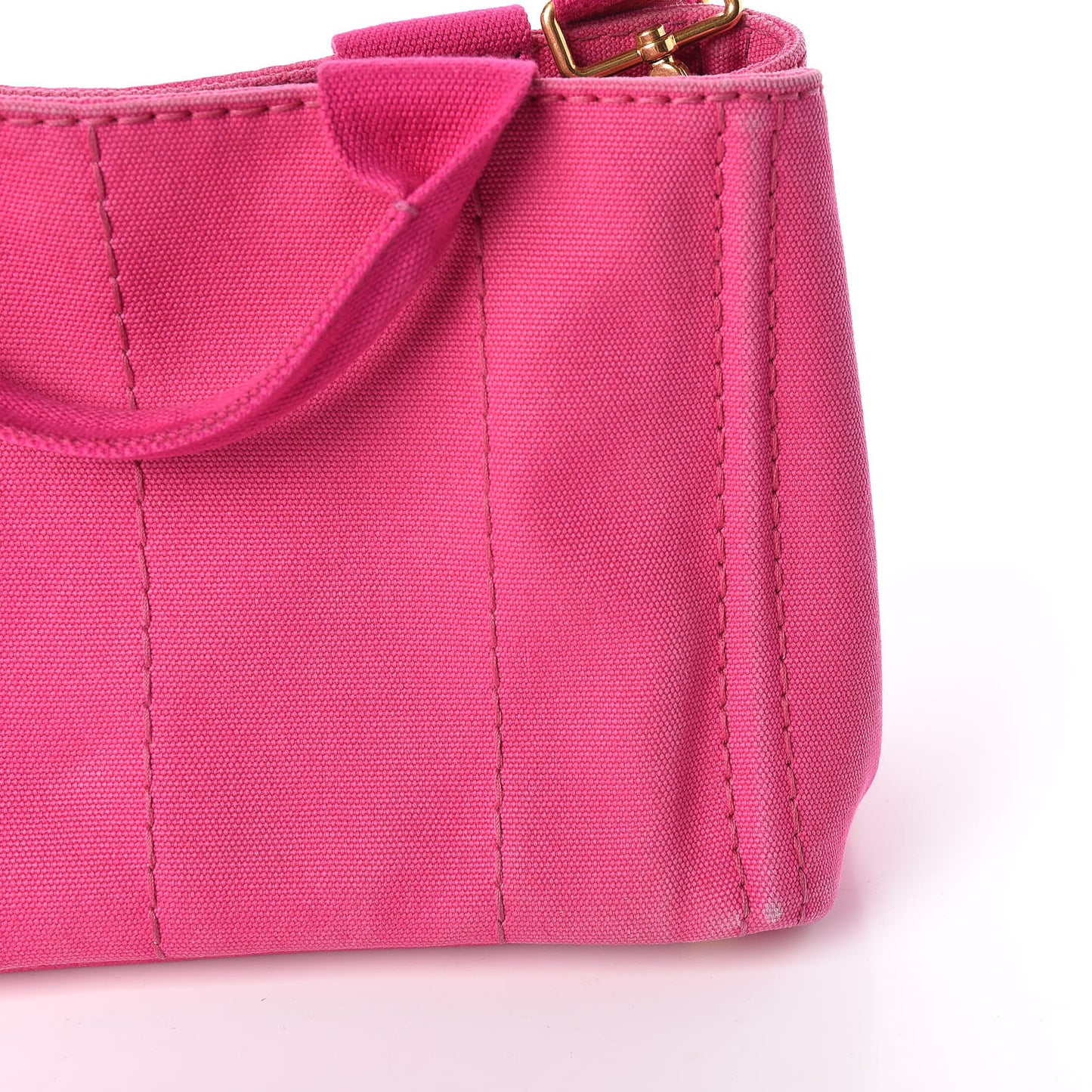 Canapa Small Logo Tote Fuxia