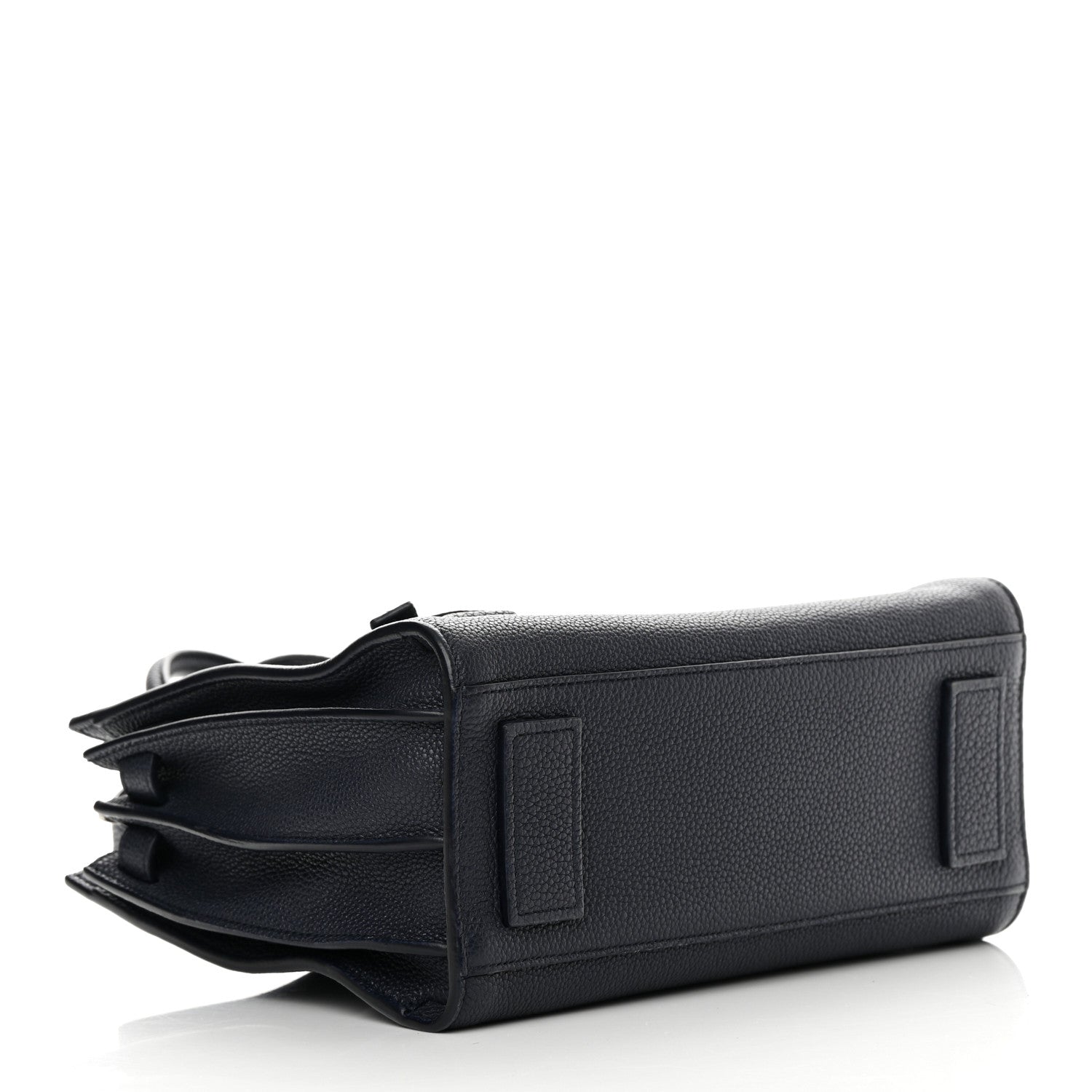 Saint Laurent Grained Calfskin Baby Supple Sac De Jour Navy 4 of 12