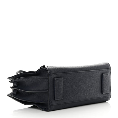 Saint Laurent Grained Calfskin Baby Supple Sac De Jour Navy 4 of 12