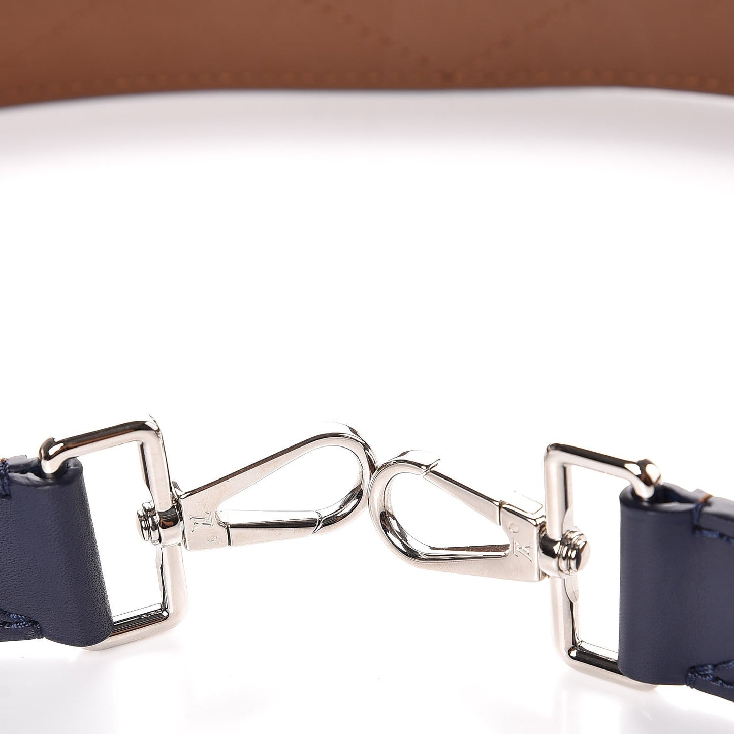 Calfskin Very One Handle Shoulder Strap Navy