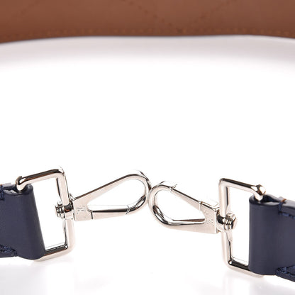 Louis Vuitton Calfskin Very One Handle Shoulder Strap Navy 3 of 3