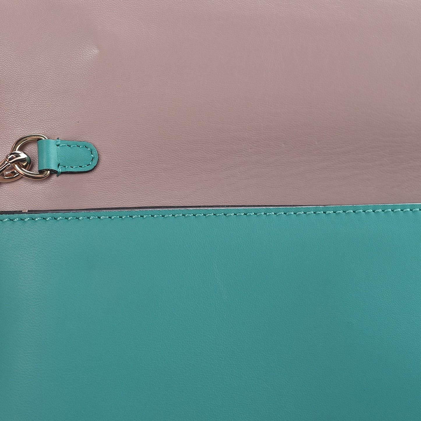 Nappa Rockstud Wristlet Clutch Colibri
