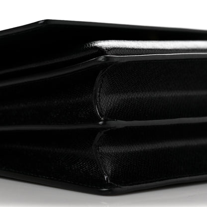 Saint Laurent Coated Bark Calfskin Medium Monogram Sunset Black 8 of 10