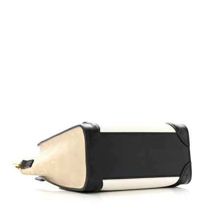 Celine Smooth Drummed Calfskin Nano Tri-Color Luggage White 4 of 16