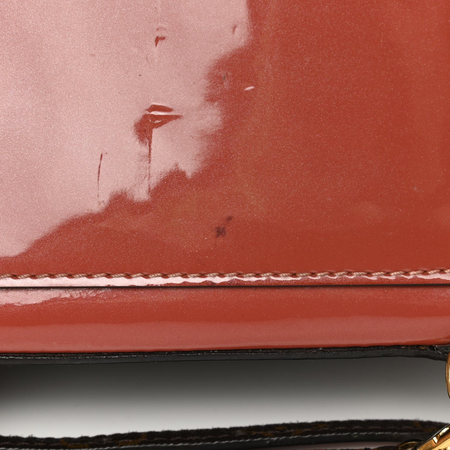 Patent Monogram Hot Springs Backpack Vieux Rose
