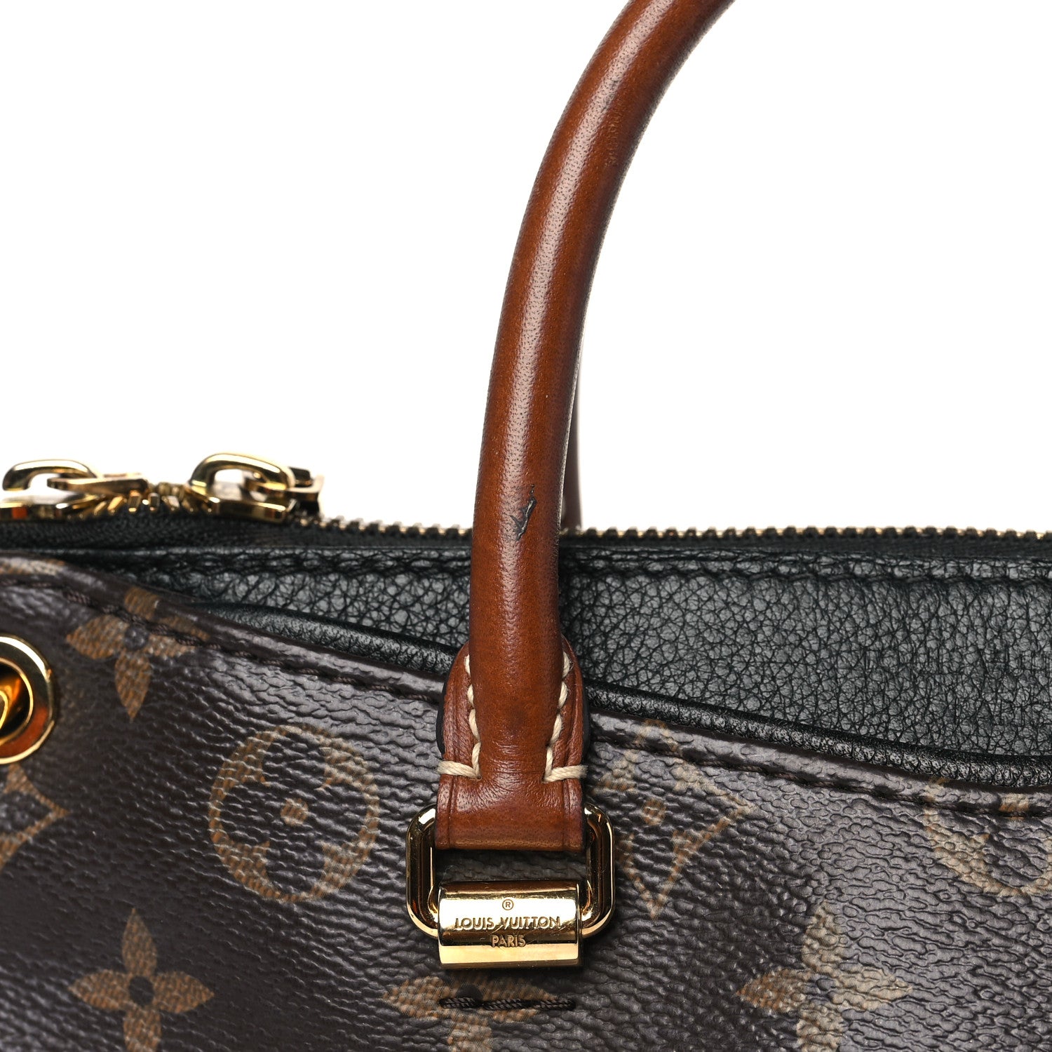 Louis Vuitton Monogram Pallas BB Black 9 of 9