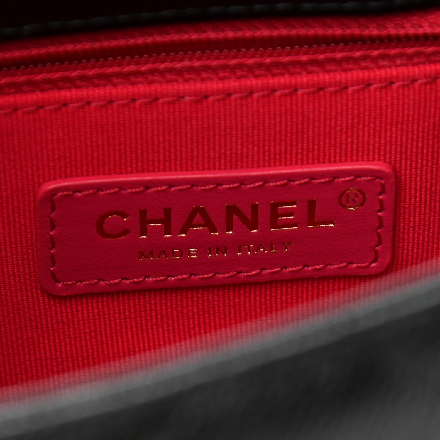 Chanel Shiny Caviar Quilted Small Chain Melody Flap Black 6 of 11