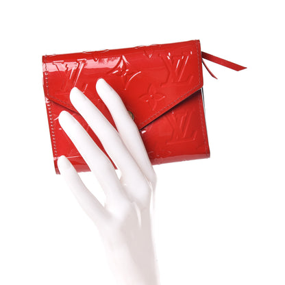 Louis Vuitton Vernis Victorine Wallet Cherry 2 of 10