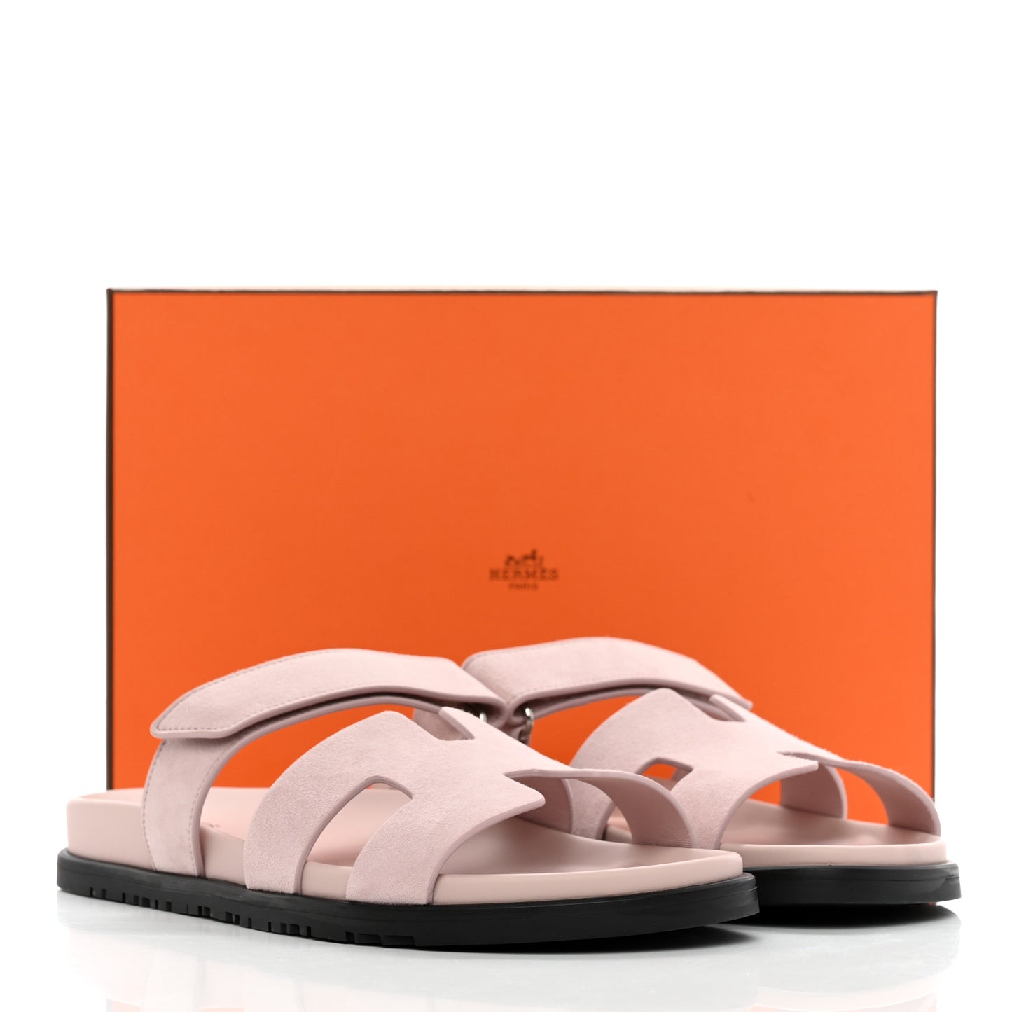Suede Goatskin Womens Chypre Sandals 41 Rose Porcelaine