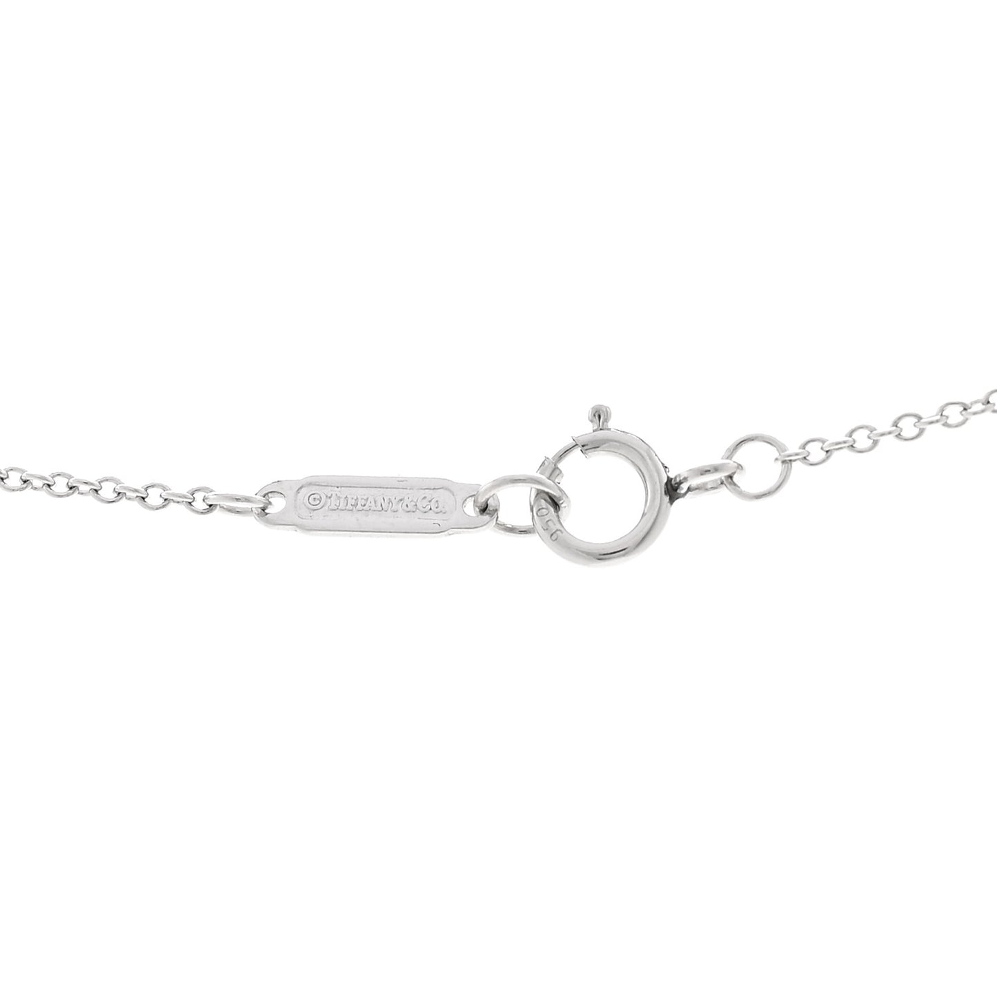 Platinum Diamond Victoria Bow Necklace