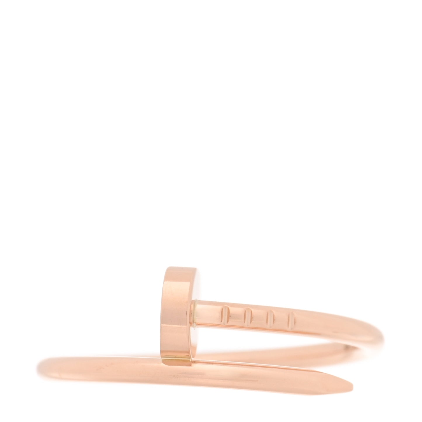 18K Pink Gold Small Juste Un Clou Ring 59 8.75