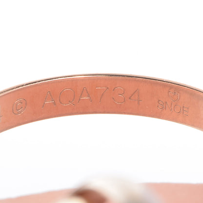 Cartier 18k Pink Yellow White Gold Trinity Ring 54 7 6 of 7