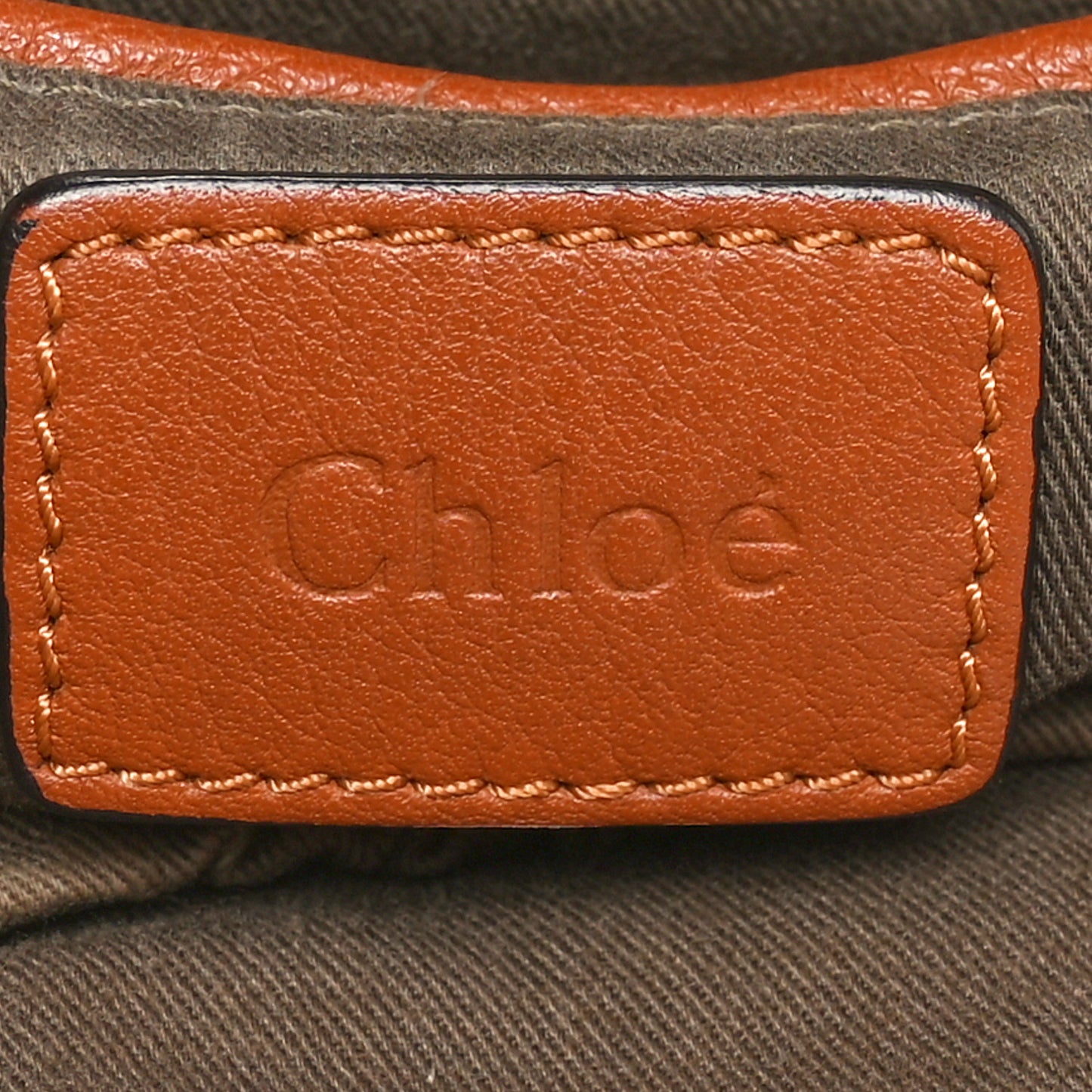 Calfskin Large Marcie Satchel Tan