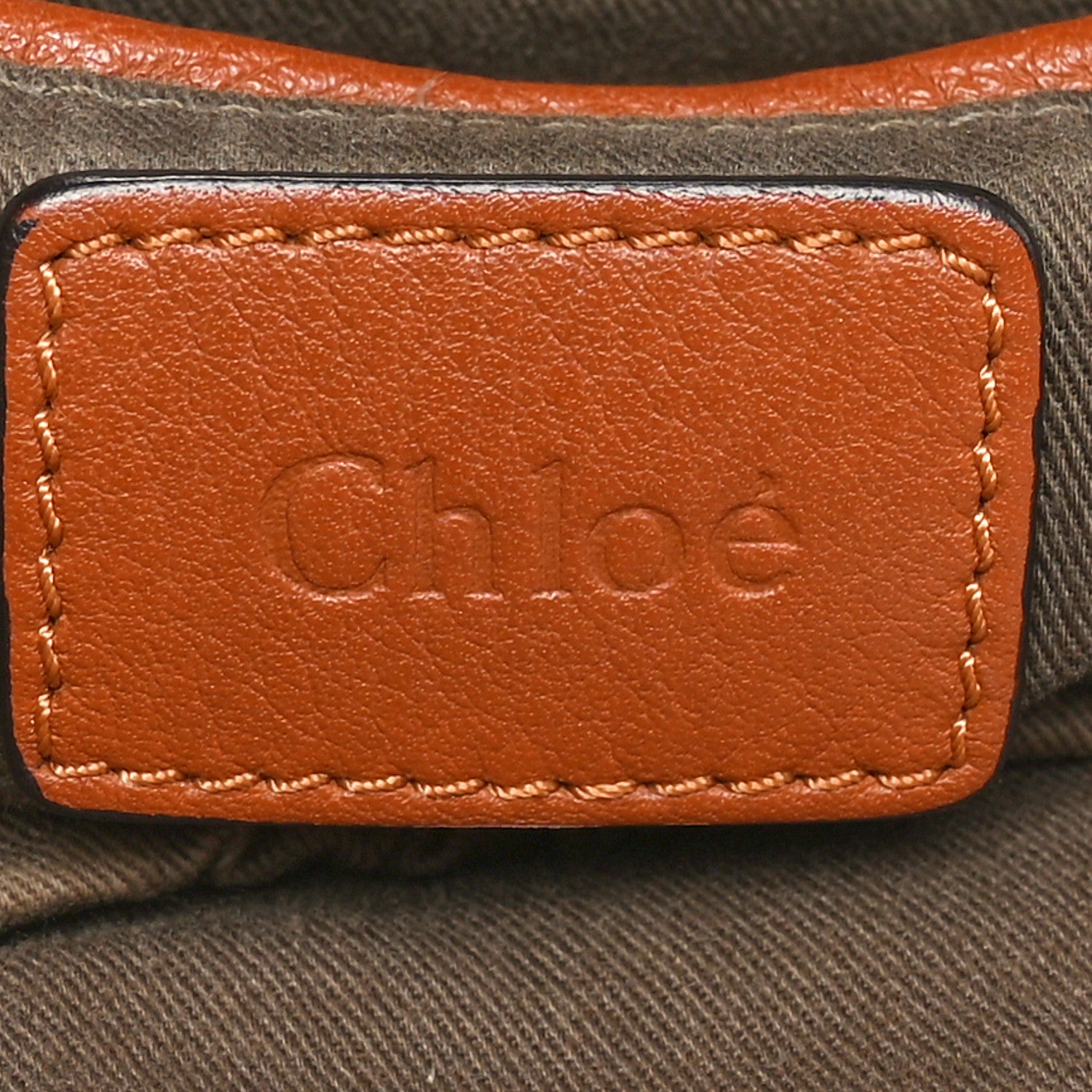 Chloe Calfskin Large Marcie Satchel Tan 6 of 12