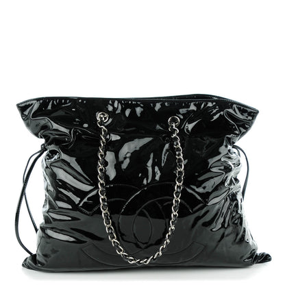 Chanel Patent Bonbons Shopper Tote Black 1 of 6