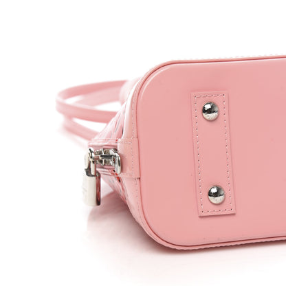 Louis Vuitton Vernis Jungle Dots Alma BB Sugar Pink Poppy 7 of 9