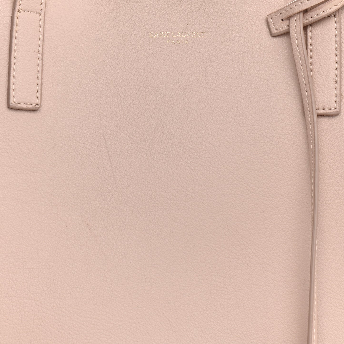 Calfskin Large Shopping Tote Pale Blush