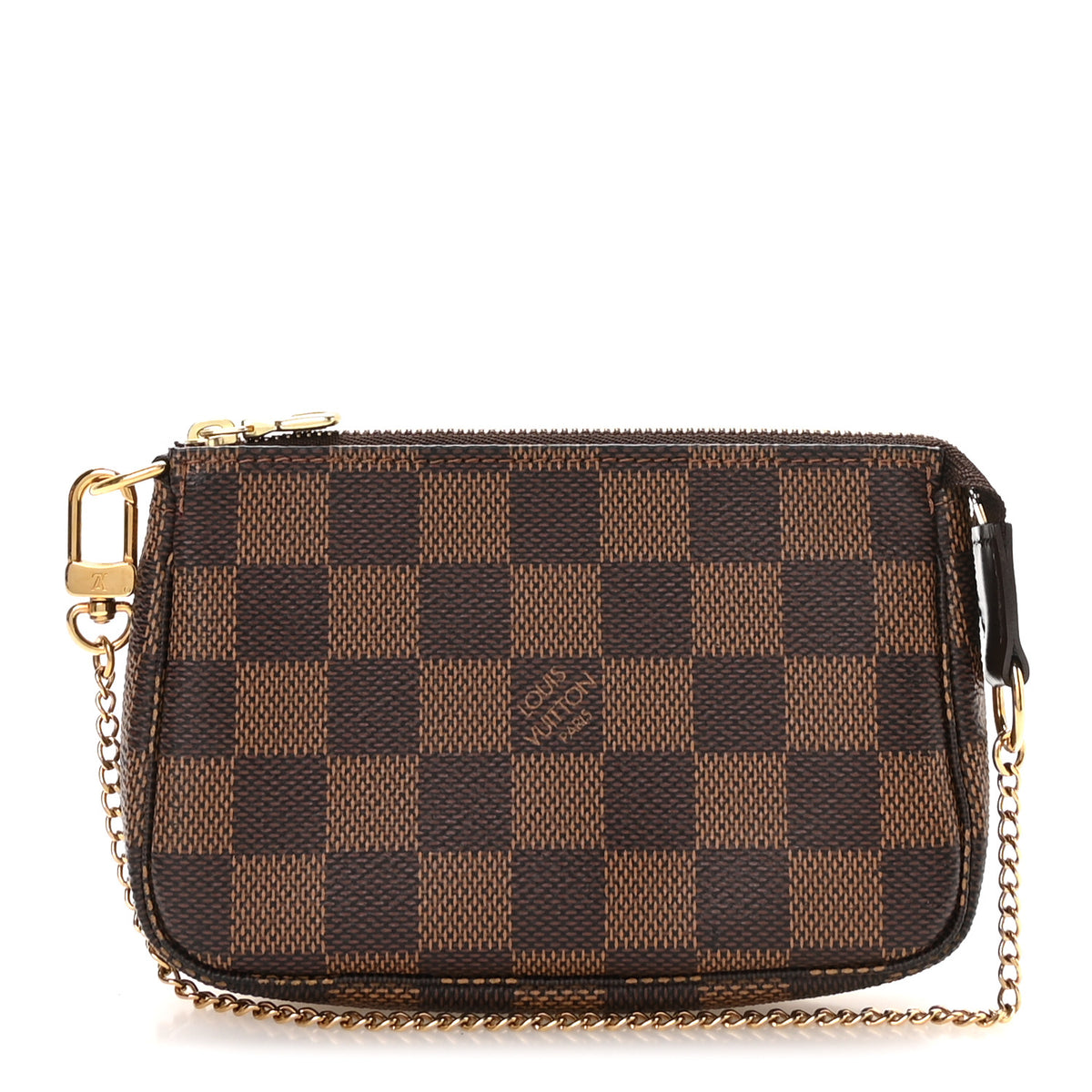 Louis Vuitton Damier Ebene Mini Pochette Accessories 1 of 8