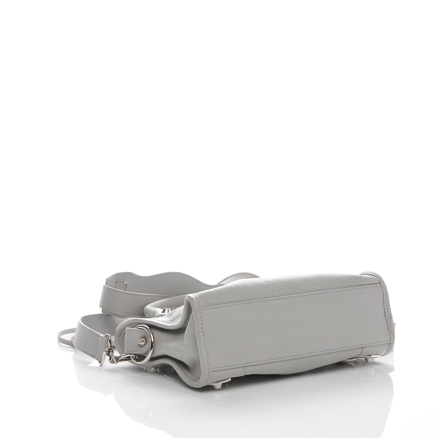 Balenciaga Chevre Silver Metallic Edge Hardware Classic Hardware Mini City Gris Glace 4 of 7