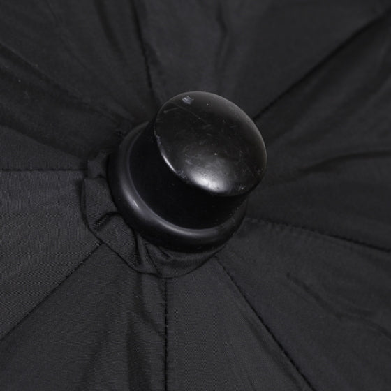 Umbrella w Lambskin Quilted Case Black