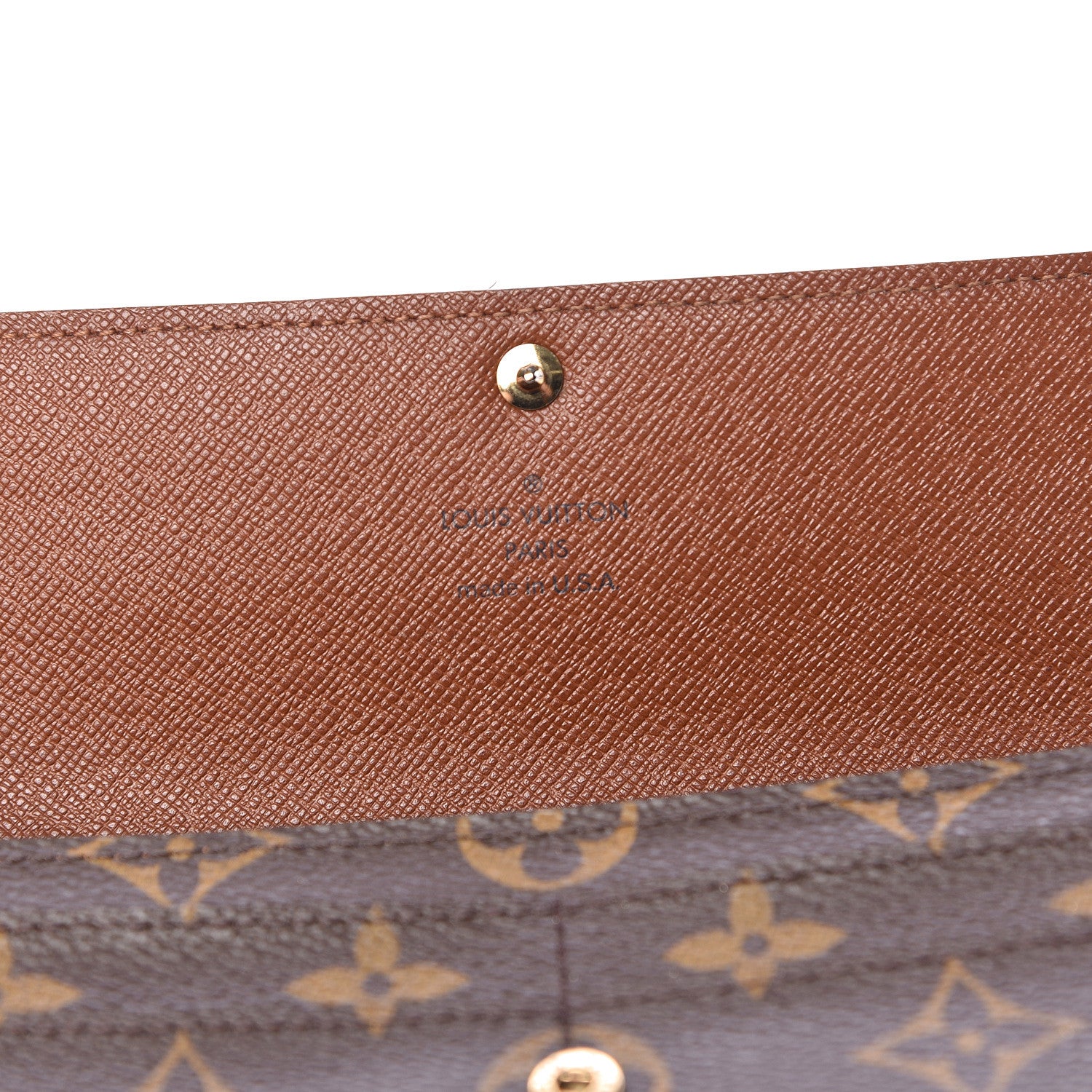 Louis Vuitton Monogram Sarah Wallet 4 of 11