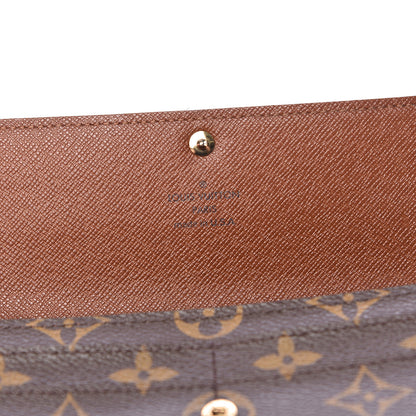 Louis Vuitton Monogram Sarah Wallet 4 of 11