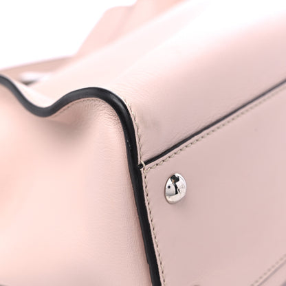 Fendi Vitello Seta Shiny Nappa Medium Peekaboo Iconic Satchel Soap Opale 10 of 13