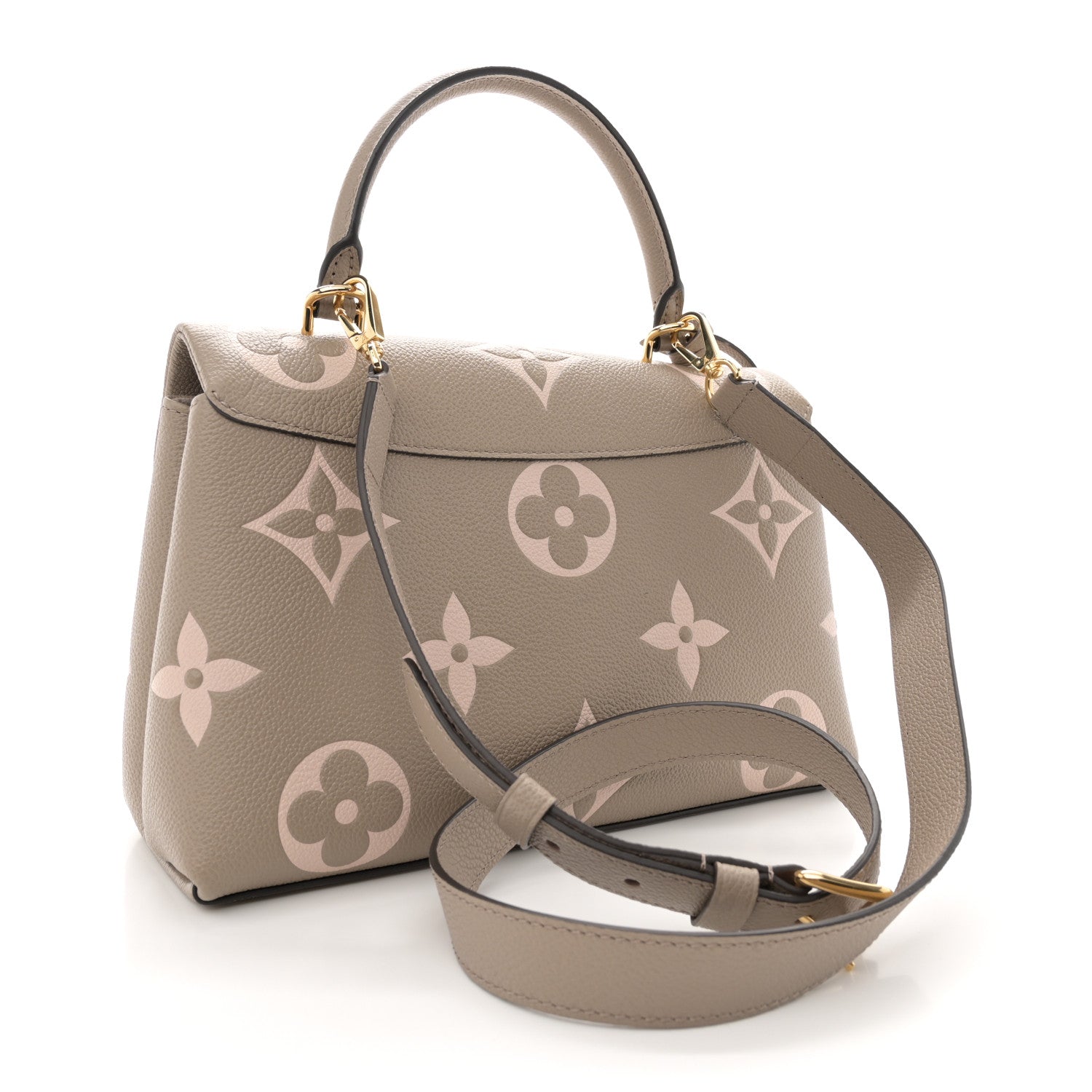 Louis Vuitton Empreinte Monogram Giant Madeleine MM Dove Grey Beige 3 of 9