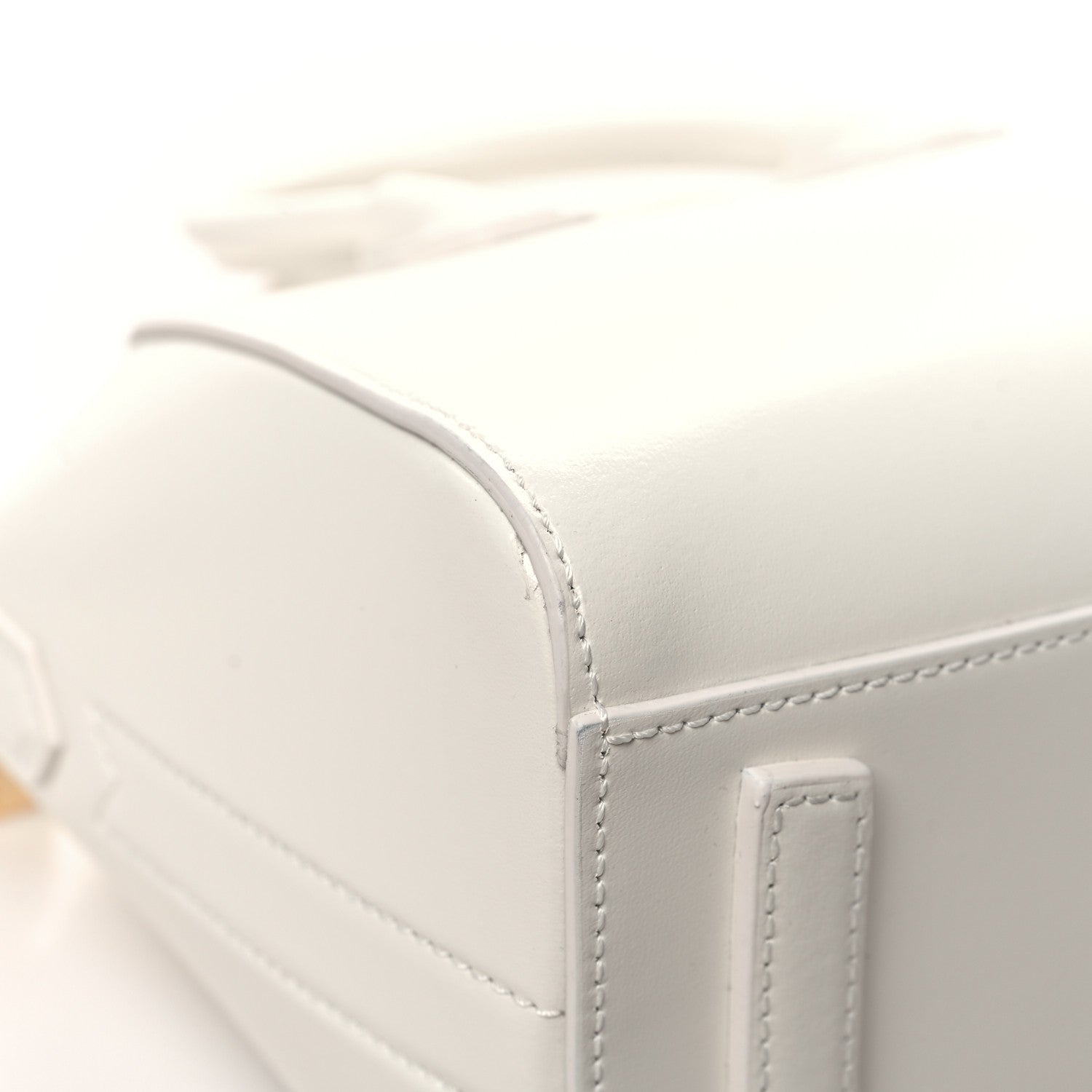 Givenchy Shiny Lord Calfskin Mini Antigona Ivory 9 of 12