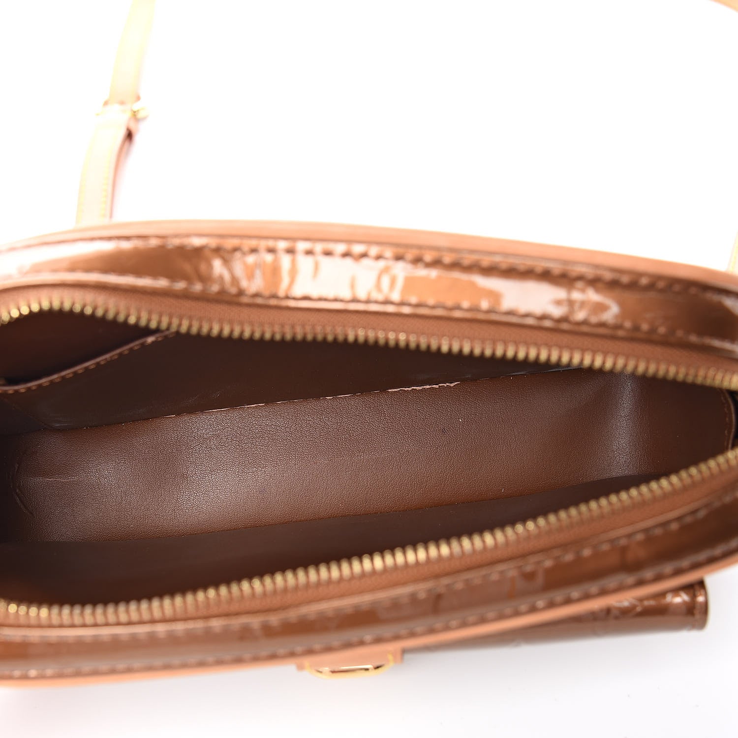 Louis Vuitton Vernis Christie MM Bronze 5 of 11