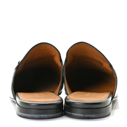Gucci Calfskin Womens Princetown Slippers 36.5 Black 4 of 11